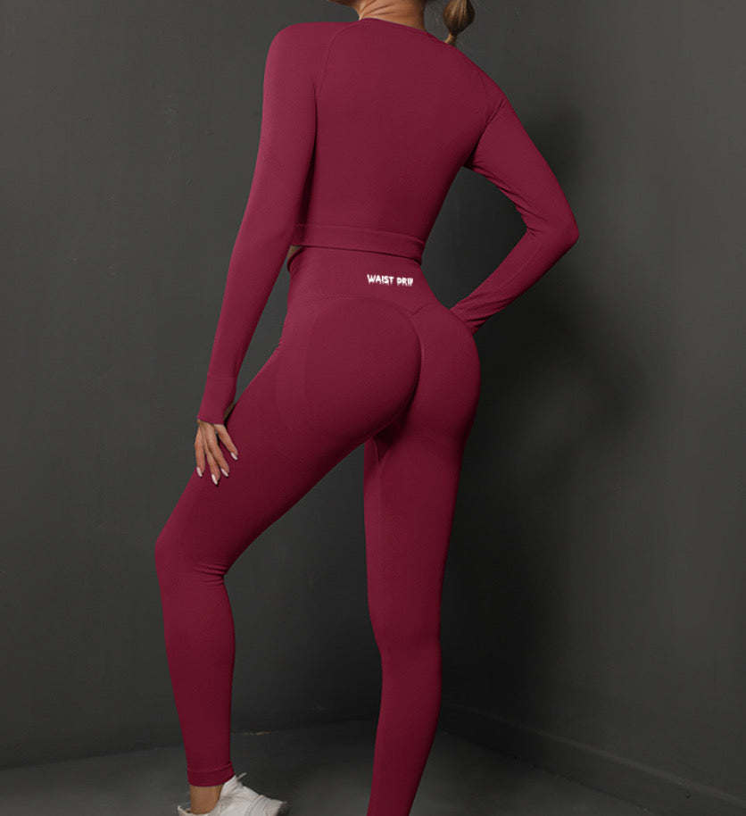 Long Sleeves + Leggings 2 Pcs Set